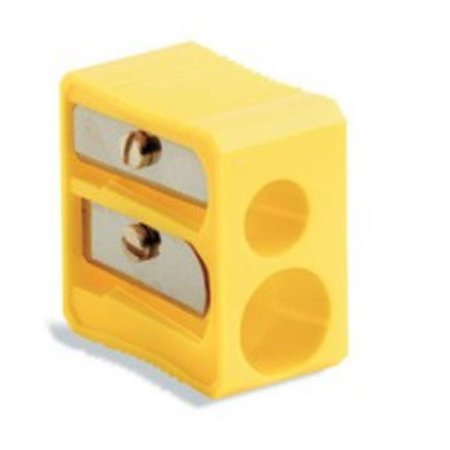 PEN2PAPER Pencil Sharpener Dual Hole ASSORTED Colors PE46759